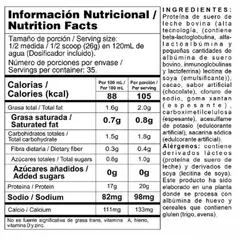 MEGAPLEX - Proteina bi pro proteina whey protein sin azucar sabor a chocolate bipro 2 libras