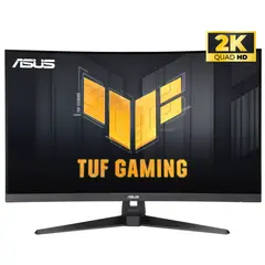 ASUS - MONITOR GAMER TUF VG32WQ3B - 31.5 - 2K QHD 2560X1440 - 180HZ - 0.5MS - FAST VA - CURVO - HDR10