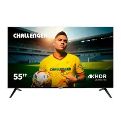 CHALLENGER - Televisor 55 55TG2771 BT 4K UHD LED Google TV
