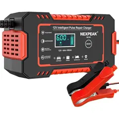 WAER - Cargador Bateria Portatil Iniciador Carro Moto Pantalla Lcd Calidad Ultra
