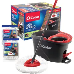 MOP - Trapero O Cedar Cabezal Giratorio Centrifugador +2 Repuestos