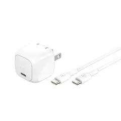 BELKIN - 30W USB-C PD PPS WALL CHARGER + Cable USB C -USB C
