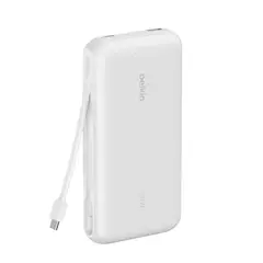 BELKIN - 20K Power Bank with 30WPD + Integrated USB-C Cable Wh