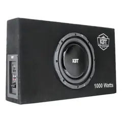 KBT - Bajo Subwoofer Amplificado Ksl-10p 10 Pulgadas 1000 Watt Color Negro