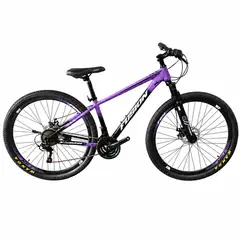 FUSION - Bicicleta Kosmos Rin 29 Acero 24 Vel Negro morado