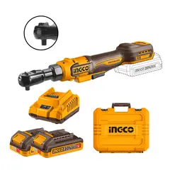 INGCO - Ratchet Inalámbrico 20V 65Nm 38 350RPM UCDRLI20652 - Trinquete eléctrico