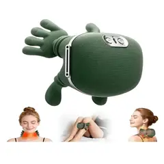 CLEAR - Masajeador De Mano o Tortuga Para Cuello y Cuerpo No Generico Portátil