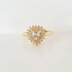 RAVEL - ANILLO AJUSTABLE FESTA BRILLANTE MAR
