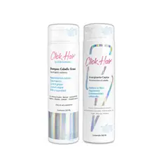 GENERICO - Shampoo Cabello Graso Click Hair + Energizante Capilar Click