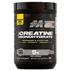 MUSCLETECH - Platinum Creatina Fuerza y Recuperación Extrema 100% Pura ENVIO RAPIDO