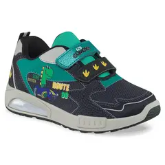 LOS GOMOSOS - Tenis con Luces Ruxo Negro-Verde para Niño