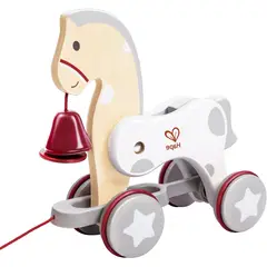 HAPE - Juguete Motricidad Pony de Arrastre Madera Para Niños