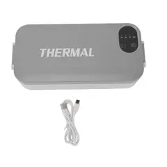 ZHOPI CO - Lonchera Electrica Recargable Usb Portatil Acero Inoxidable