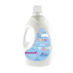 GENERICO - Jabon Detergente Liquido Ropa Bebé Suave Biodegradable 4 L