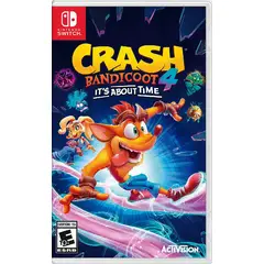 NINTENDO SWITCH - Crash bandicoot 4 its about time Nintendo Switch, Físico