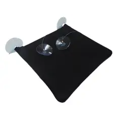 HALLY PET - Cama Hamaca Vidrio Guante Negro