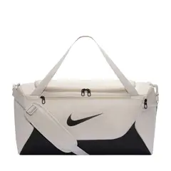 NIKE - Maletin Brsla S Duff - X Hombre-Blanco Crema