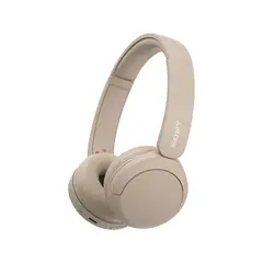 SONY - WH-CH520 Auriculares Inalámbricos Beige Diseño Liviano