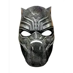 GENERICO - Mascara Black Panter Avengers Pantera gris Adulto