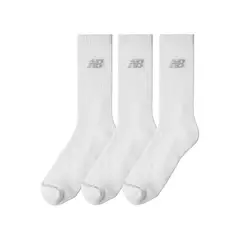 NEW BALANCE - Medias Deportivas Original Basic3P Blanco Unisex
