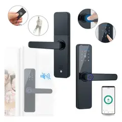 VTA CASA INTELIGENTE - Cerradura Chapa Digital Inteligente Electrónica Huella Wifi App Tarjeta TOP
