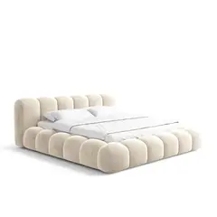 GENERICO - Combo Base Cama 2 plazas+ Espaldar Nube