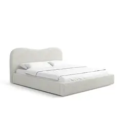GENERICO - Combo Base Cama 2 plazas+ Espaldar Nube
