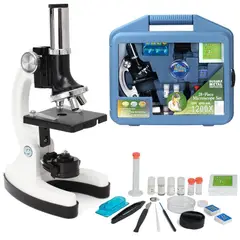 GENERICO - Microscopio Monocular Niños Didáctico Kit 28 Piezas