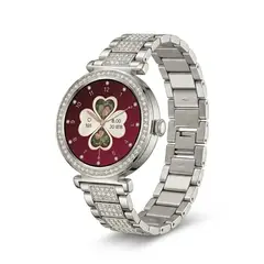 GENERICO - Reloj Inteligente Smartwatch Mujer de Lujo Bluetooth Llamadas Doble Pulso Correa Metálica