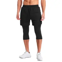 BABOLAT - Talla S Pantalón deportivo 2 en 1