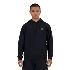 NEW BALANCE - Buso Deportivo Original Essent Logo Negro Hombre