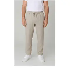JON SONEN - Pantalón jogger en lino para hombre