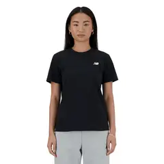 NEW BALANCE - Camisa Deportiva Original Essentials Negro Mujer
