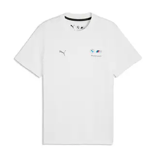 PUMA - Camisa Deportiva Original Bmw Mms EssLogo Blanco Hombre