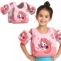 GENERICO - Chaleco Flotador Infantil Niños Piscina Espuma Con Braceras