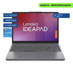 Lenovo - Portátil 15 Ideapad Slim3 Táctil Corei5 - 24gb-512gb