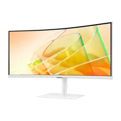 SAMSUNG - Monitor Ultrawide Viewfinity S6 De 34 Blanco Tranza Blanco