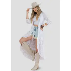 MARKETING PERSONAL - Kimono Mujer Blanco Mp 114993