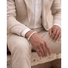 JON SONEN - Pulsera perlas marfil Js 063426025