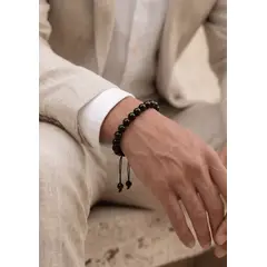 JON SONEN - Pulsera dark pearls Js 063426002