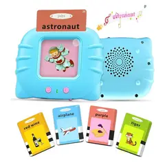 GENERICO - Juego Didáctico Para Aprender Inglés Lector Interactivo Niño Azul