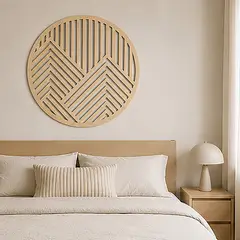 HOMUS - CUADRO CALADO CIRCULAR GEOMETRICO DE 60CM