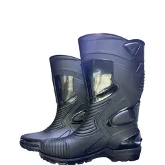 GENERICO - Botas Caucho Lluvia Motociclista Motera Livianas Impermeable