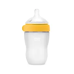 COMOTOMO - Tetero Biberon Silicona Anticolico 8 Onz Para Bebe