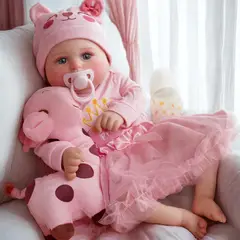 OTRAS MARCAS - Muñeca Reborn de juguete de 50 cm