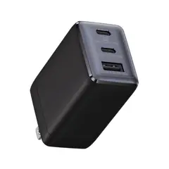 WEGEAR - Cargador PA3 Multi-puerto USB-C, USB-A 67W - Negro