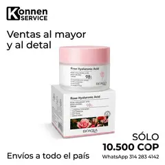 GENERICO - Crema Humectante Rosas y Acido Hialuronico Bioaqua