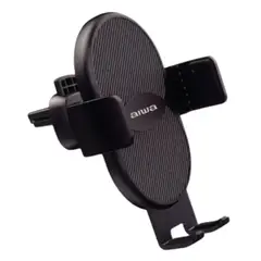AIWA - Cargador USB Soporte Celular Tipo C Auto Voltimetro 98w