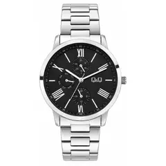 Q AND Q - Reloj QyQ Para Hombre Moderno AA37J208Y Plateado