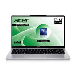 ACER - Portatil Aspire Lite 15,6′ FHD IPS Intel i7-13620H 8GB RAM 512GB SSD Silver